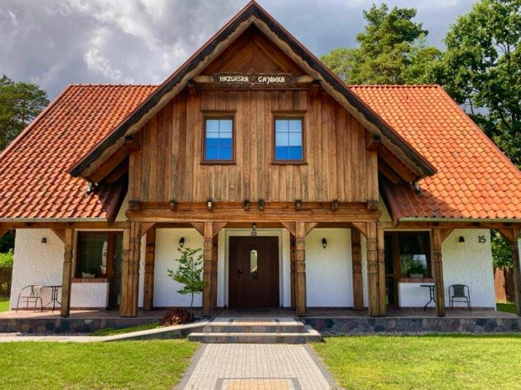 Mazurska Gajowka Appartement Ruciane-Nida Buitenkant foto