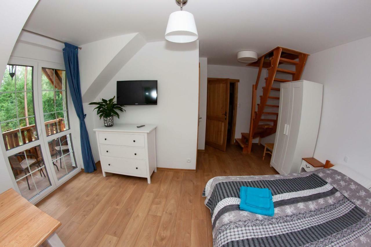 Mazurska Gajowka Appartement Ruciane-Nida Buitenkant foto