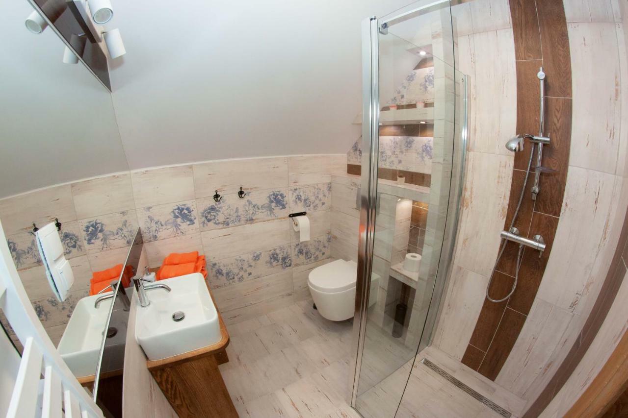 Mazurska Gajowka Appartement Ruciane-Nida Buitenkant foto